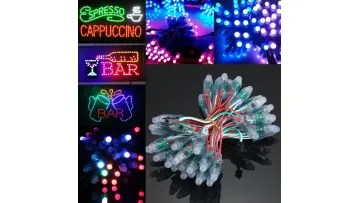 Digital RGB LED Pixel Light 5V Waterproof Bullet Pixels Module1