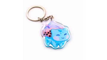 Cheap Promotion Customized Cartoon Character Acrylic Keychain1
