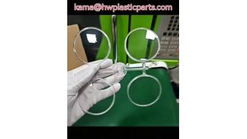 Transparent injection plate plastic parts
