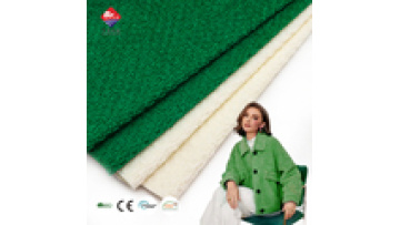 Customizable 400gsm Coat Fabric 100% Polyester Brushed Fleece Knitted Fabric for Winter Garment1