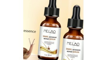 Wholesale hot selling Private Label organic Whitening Skin Care Natural Snail Face Serum 30ml MELAO1