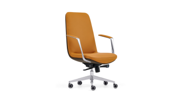 Office Furniture  Factory Supplies Wholesale Conference room chair Swivel Rolling boardroom chair PU Synthetic Leather Meeting Room Ergonomic Chair for Sale