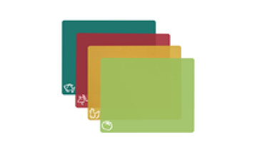 Affordable 4-Piece Cutting Board Set - Colorful, Non-Stick, for Meat, Vegetables & Fruits1