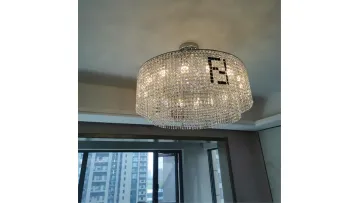 Stunning K9 Crystal Pendant Light for Chic Living Spaces1
