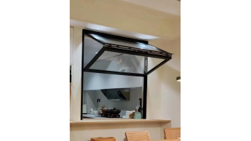 Electric folding window
