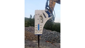 Hydraulic hammer workying