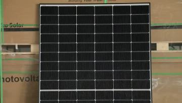 solar panel price all black 