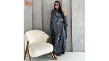 Ramadan Eid Muslim Women Printing Long Dresses Galabia Turkish Crossed Belt Party Clothing Saudi Abayas Moroccan Arab Kaftan1