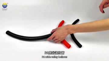 PA pressure resistant UFW corrugated flexible conduit pipe
