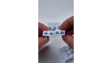 screwless wire terminal connector