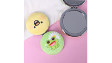 Custom Hand Mirror Metal Small Compact Handheld Round Mirror Custom Cosmetic Hand Vintage Mirror1