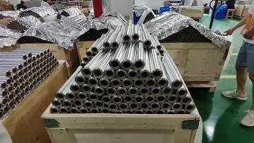 Aluminum foil roll production