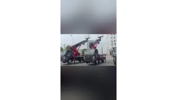 4X2 Multi Section Aerial Work Platform Truck for Commercial Sign Installation1