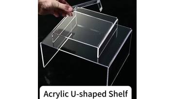 Acrylic U-Shaped Organizer Shelf