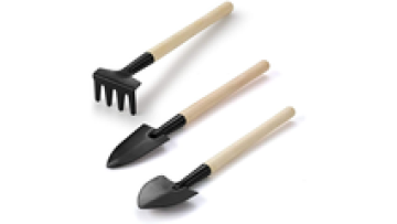 3 PCS mini garden tools Carbon Steel Heavy Duty Isunpro Gardening Hand Tool Kit1