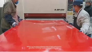 GPO-3 High-performance Polyester Fiber Glass  Insulation Electric GPO3 Sheet