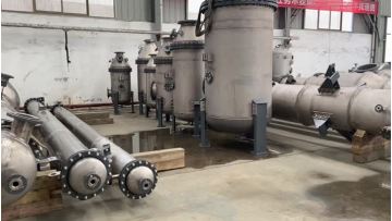 titanium tube and shell heat exchanger