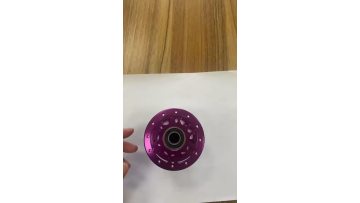 Low-noise wheelchair aluminum alloy hub