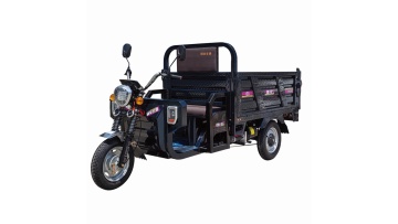 self-unloading electric cargo tricycle