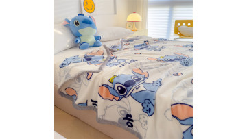 Cute Pet Stitch Comfortable Skin Friendly Blanket