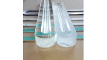 Customized Borosilicate DIN 7081 B6/A6 250x34(39)x17mm Tempered Reflex Gauge Glass with Groove1
