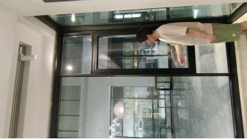 Narrow-edge NFRC certified inward-opening inward-recessed window