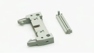 2.54mm Pitch IDC Type Ejector header Connector 2Pieces 2*13P Grey