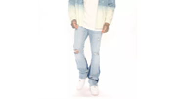 Custom Men Slim Fit Skinny Baggy Flare Stacked Jeans Men with Logo High Quality1