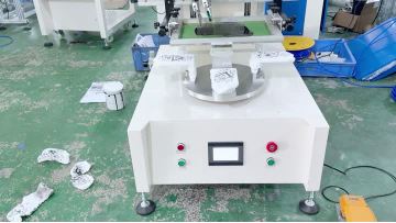 Tabletop rotary screen pinting machine