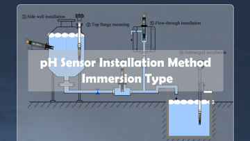 pH Sensor Installation Method: Immersion Type