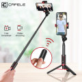 Cafele Foldable Bluetooth Wireless Selfie Stick Handheld 3 Axis Gimbal Camera Holder Stabilizer For Phone With Remote Control