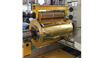 Prepainted HDP Golden Color Coated Aluminum for Roofing Sheets