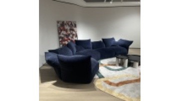 Modern home furniture house designer velvet fabric recliner couch living room sofa set1