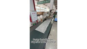 TianGe Acoustic Slatted Wooden Panel combines natural aesthetics with excellent sound absorption. Crafted from premium MDF and oak veneer, it reduces noise while enhancing interior warmth. Ideal