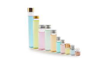 Borosilicate Glass Bottle Tube with Srew Cap