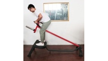 standing rowing T bar row machine