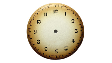 DL-241 Pie pan watch dial