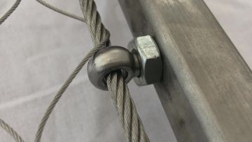 304 316 316l Stainless Steel cable Wire Rope Mesh Net for Aviary zoo mesh1