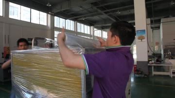 Lighter equipment packaged and shipped