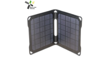 Transparent Flexible Rv Pv Mono Portable Power Station With Fold Out Solar Panel Outdoor Portable 10W 21W Folding Solar Panels1