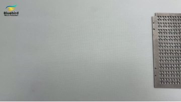 Precision metal laser cutting machine processes ultra-thin stainless steel