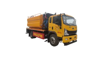 Suburban Sewage Suction Truck for Town Sewer Cleaning Tasks1