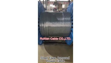 XLPE Insulated Steel Tape Armoured Underground 5x185mm2 Power Cable UK1