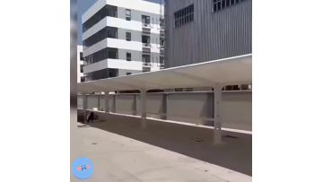 Steel Structure Car Shed 