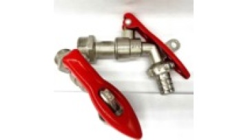 Modern Design Front Lock Spout Faucet Bibcocks with Ceramic Valve Core1