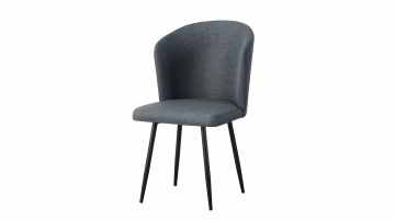 BR-24A30 Elegant Modern High-End Fabric Lounge Chair for Sophisticated Living Spaces