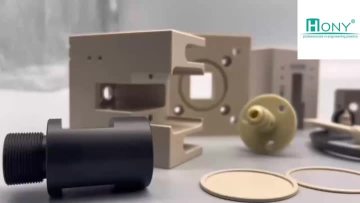 PEEK machining part made from honyplastic