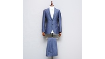 Latest Men's French Wedding Suit Single Breasted Coat Zipper Fly Pants Flat Front Plus Size Fashionable Made-to-Measure Designs1