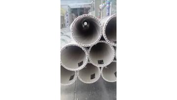 PVC hollow spiral pipe machinery for drainage use 