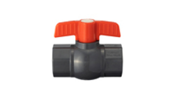 Hot Sale Factory Prices Light  Grey Compact Valves Upvc Octagonal Simple Ball Valve1